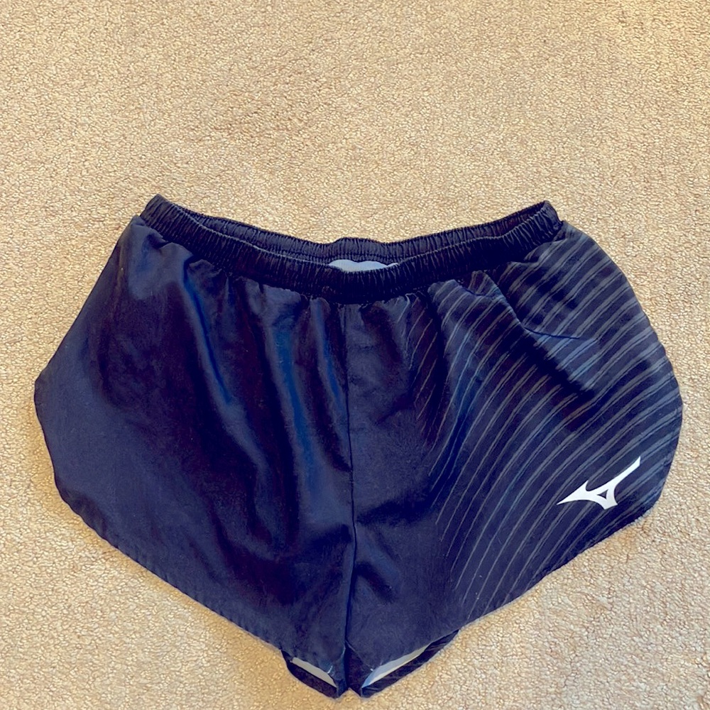 Mizuno performance running short black size xs